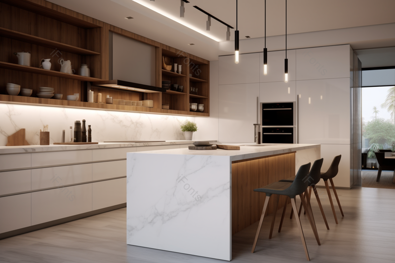 北欧简约大气厨房,高清,摄影图,摄影图片,图片大全,摄影图免费下载